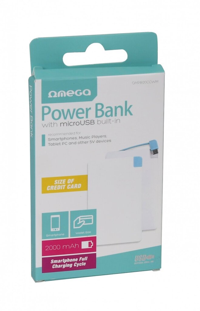 Omega Power Bank cena un informācija | Lādētāji-akumulatori (Power bank) | 220.lv