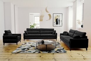 Комплект мягкой мебели ZOLTAN 3 + 2 + 1-Kronos 07-buk wenge цена и информация | Комплекты мягкой мебели | 220.lv