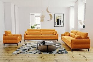 Комплект мягкой мебели ZOLTAN 3 + 2 + 1-Otusso 15-buk wenge цена и информация | Комплекты мягкой мебели | 220.lv