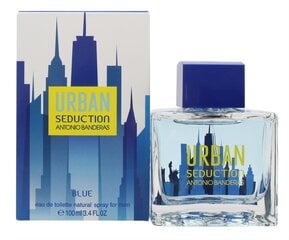 Antonio Banderas Urban Seduction Blue EDT vīriešiem 100 ml cena un informācija | Vīriešu smaržas | 220.lv