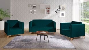 Комплект мягкой мебели DENIM 2-1-1-Solo 260-dąb цена и информация | Комплекты мягкой мебели | 220.lv