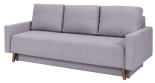 Dzīvojamās istabas mēbeļu komplekts Naviedo II ar kafijas galdiņu-Moric 13-biały mat + Dąb san remo jasny cena un informācija | Dīvānu komplekti | 220.lv