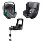 Autokrēsliņš Britax Dualfix iSense, 0-18 kg, Midnight Grey 2000035106 cena un informācija | Autokrēsliņi | 220.lv