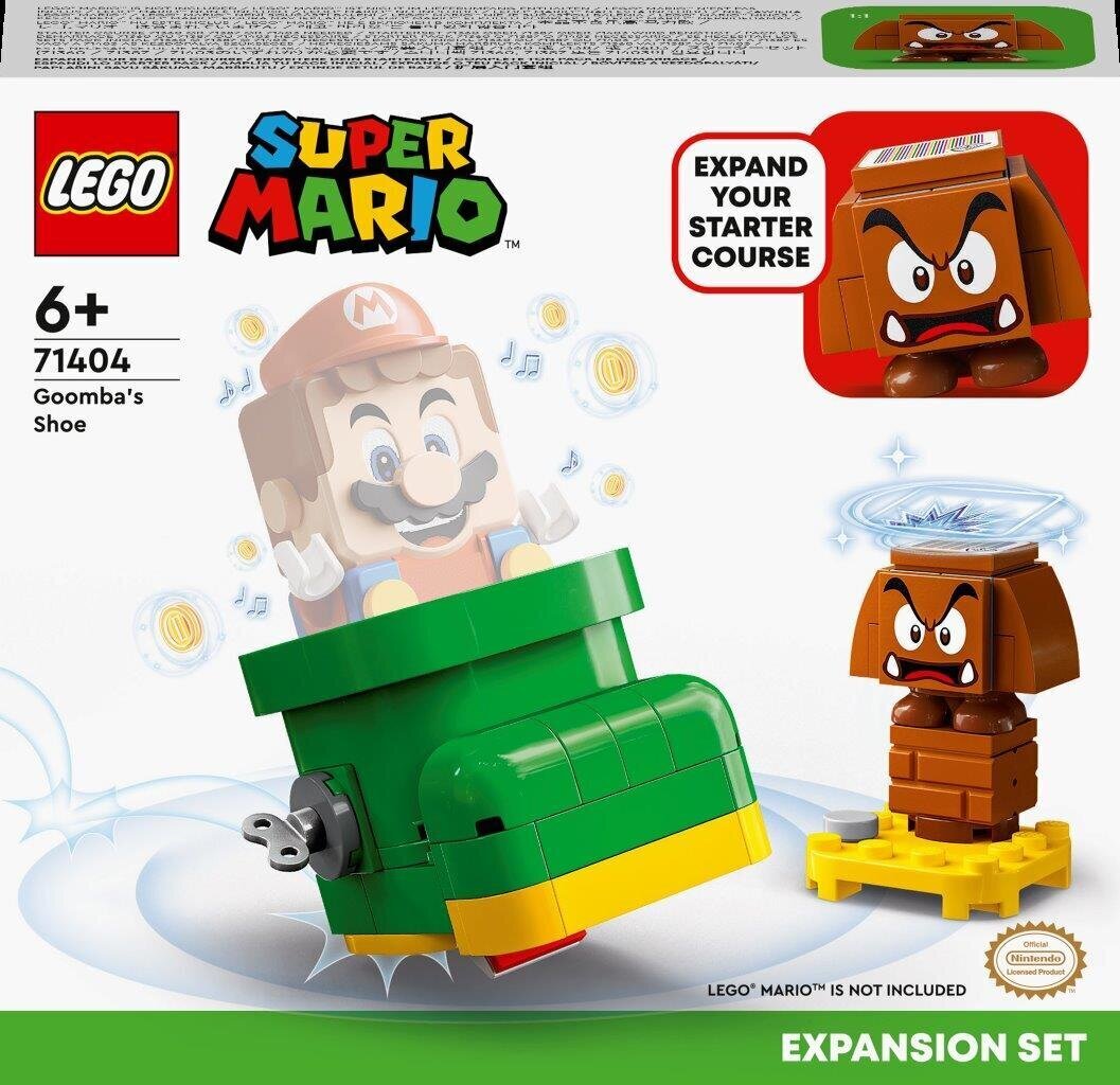 71404 LEGO® Super Mario Goomba zābaka paplašinājuma komplekts cena un informācija | Konstruktori | 220.lv