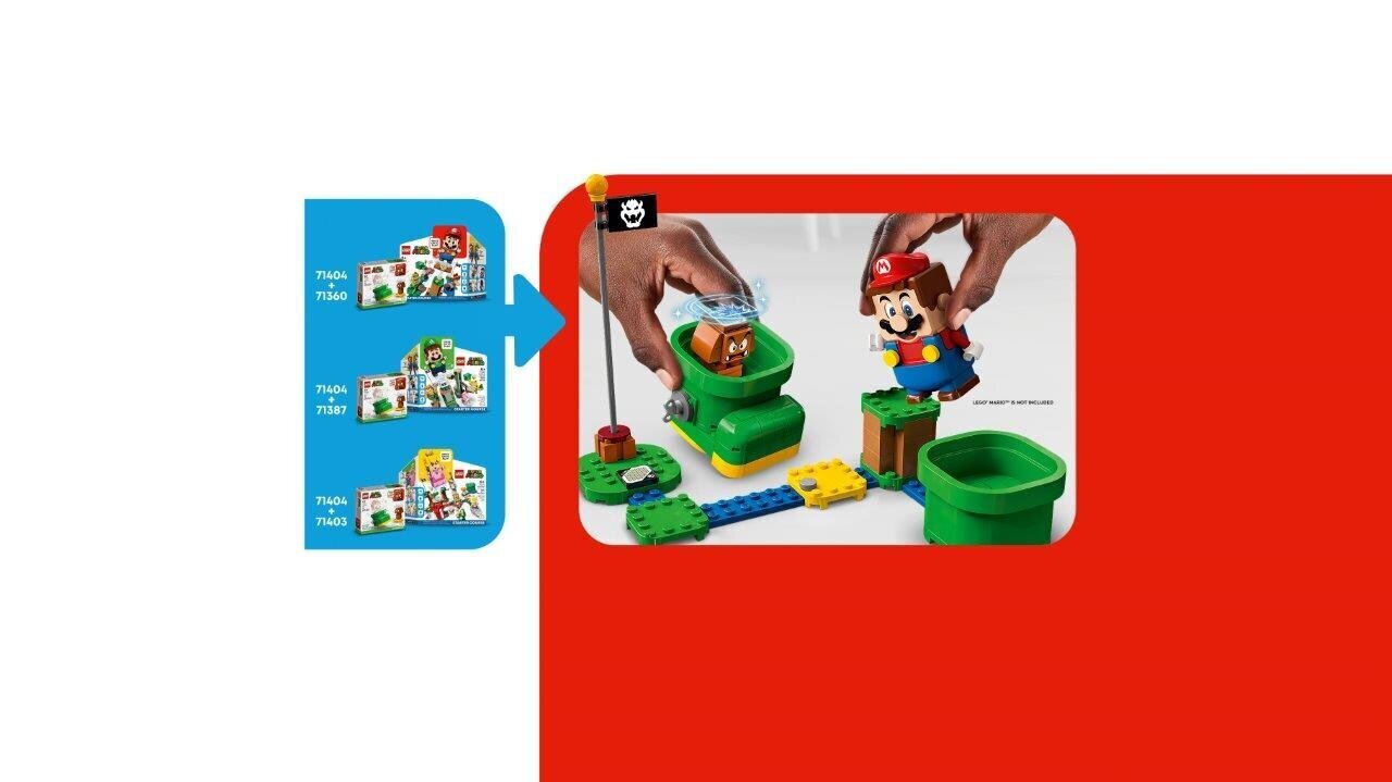 71404 LEGO® Super Mario Goomba zābaka paplašinājuma komplekts cena un informācija | Konstruktori | 220.lv