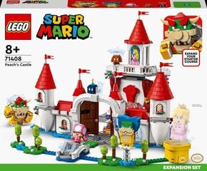 71408 LEGO® Super Mario Peach pils paplašinājuma maršruts цена и информация | Конструкторы и кубики | 220.lv