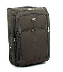 Маленький дорожный чемодан Airtex, серый, 33 л, 9090/20 цена и информация | Чемоданы, дорожные сумки | 220.lv
