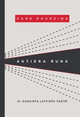 Aktiera runa 21. gadsimta latviešu teātrī cena un informācija | Stāsti, noveles | 220.lv