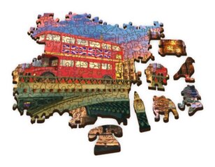 Koka puzle Trefl Londona, 500+1 d. cena un informācija | Puzles, 3D puzles | 220.lv