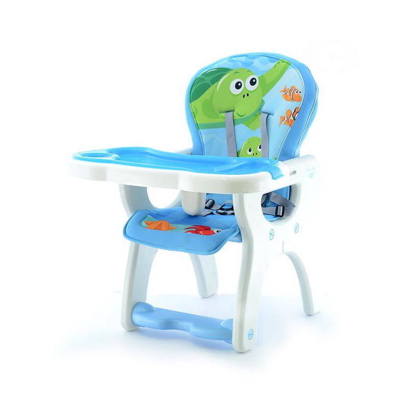 Zils daudzfunkcionāls barošanas krēsls - galds, Comfort cena un informācija | Barošanas krēsli | 220.lv