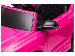 Bērnu vienvietīgs elektromobilis "Audi RS Q8", rozā цена и информация | Электромобили для детей | 220.lv