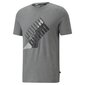 Puma vīriešu T-krekls Power Logo 849788*03, pelēks 4065449209885 cena un informācija | Vīriešu T-krekli | 220.lv