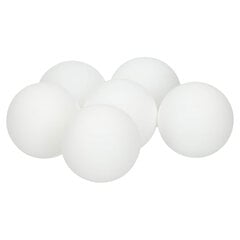 Набор мячей для настольного тенниса Slazenger 2076027, белые, 6 шт. цена и информация | Мячи для настольного тенниса | 220.lv