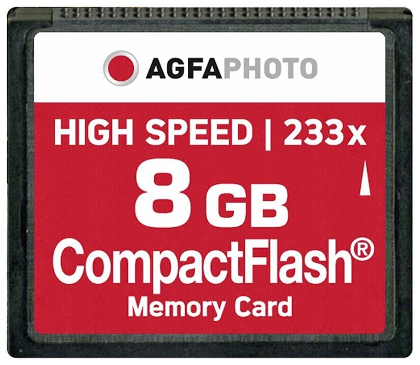 Atmiņas karte AgfaPhoto, 8GB, 233x MLC cena un informācija | Atmiņas kartes fotokamerām | 220.lv