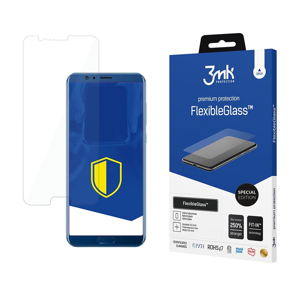 Honor View 10 - 3mk FlexibleGlass™ Special Edition screen protector cena un informācija | Ekrāna aizsargstikli | 220.lv