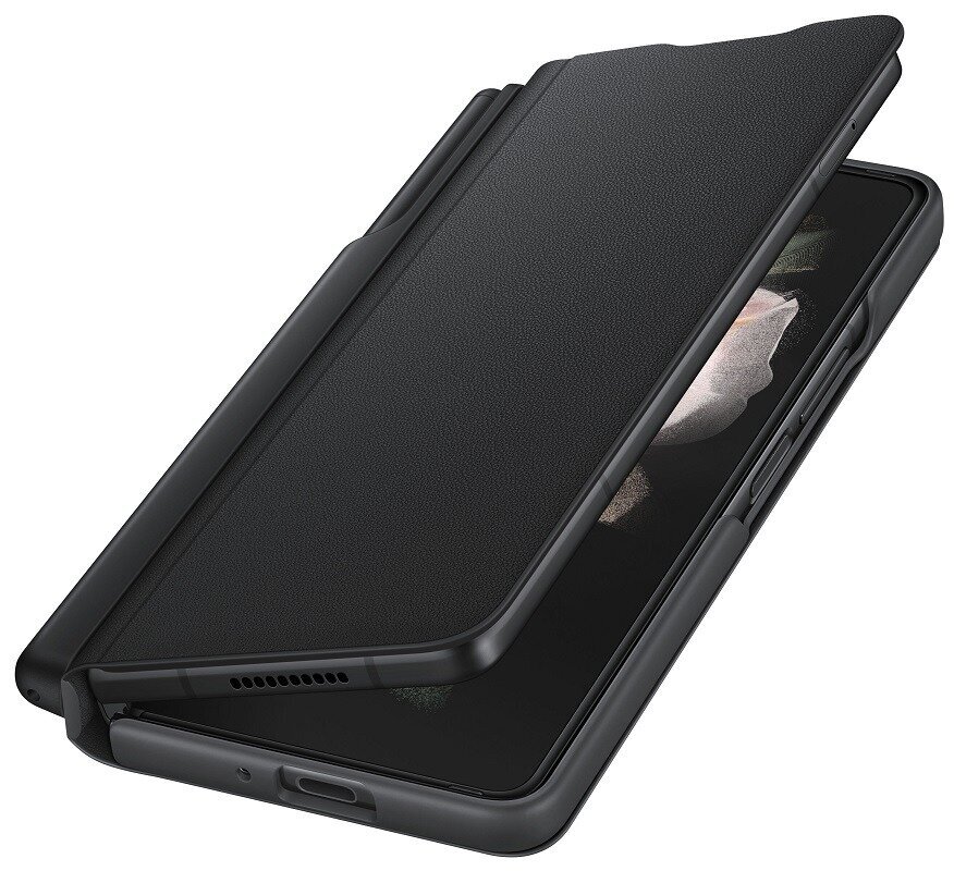 SAMSUNG Galaxy Z Fold3 ar zīmuli un 25W adapteri - Piezīmju komplekts Melns cena un informācija | Telefonu vāciņi, maciņi | 220.lv