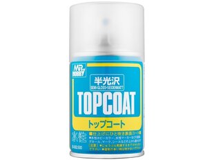 Mr.Hobby - Mr. Top Coat semi gloss Pusspīdīga laka 86ml, B-502 cena un informācija | Modelēšanas un zīmēšanas piederumi | 220.lv