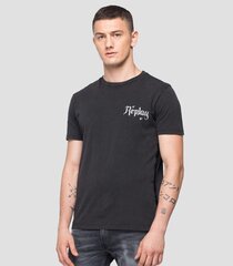 Vīriešu T-krekls Replay, pelēks cena un informācija | Vīriešu T-krekli | 220.lv