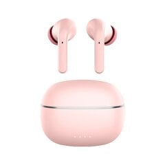 Austiņas ar uzlādes maciņu, Forever Bluetooth ANC earphones TWE-210 Earp pink cena un informācija | Austiņas | 220.lv