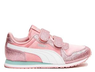 Sporta apavi puma cabana racer glitz v ps 37098509 cena un informācija | Sporta apavi bērniem | 220.lv