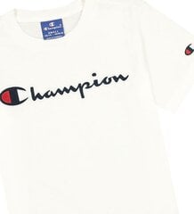 T-krekls champion rochester crewneck t-krekls 305770ww001 cena un informācija | Zēnu krekli | 220.lv