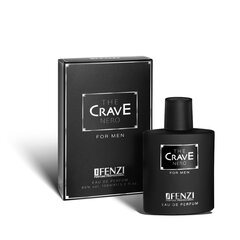 Parfimēts ūdens vīriešiem, JFenzi Crave Nero EDP, 100 ml cena un informācija | Vīriešu smaržas | 220.lv