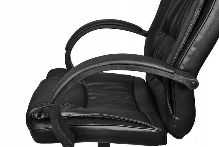 Biroja krēsls Chrome Tilt, melna цена и информация | Biroja krēsli | 220.lv