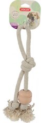 ZOLUX WILD MIX Rope toy with a handle and a wooden disc цена и информация | Игрушки для собак | 220.lv