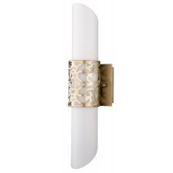 Sienas lampa Maytoni House baltā krāsā ar zelta detaļām H260-02-N цена и информация | Sienas lampas | 220.lv