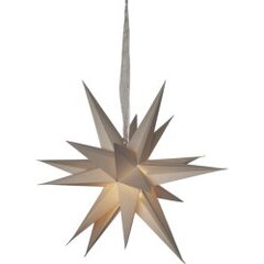 Papīra zvaigzne bē&scaron;a ar 3D efektu December 501-93 cena un informācija | Ziemassvētku dekorācijas | 220.lv