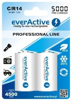 Baterijas everActive C "Ready to Use" цена и информация | Baterijas | 220.lv