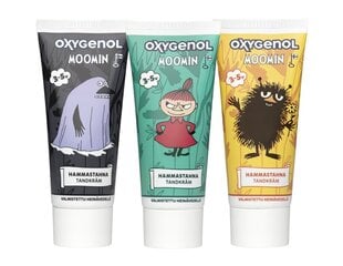 Детская зубная паста Muumi Oxygenol (2-6 л) 50 мл kaina ir informacija | Косметика для мам и детей | 220.lv