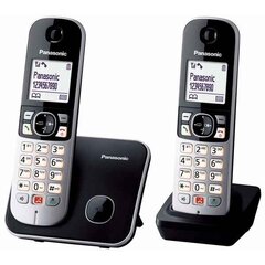 Panasonic KX-TG6852, разные цвета цена и информация | Стационарные телефоны | 220.lv