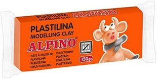 Plastilīns ALPINO 150 g, oranžs cena un informācija | Kancelejas preces | 220.lv