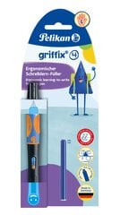 Griffix-4 spalvas pildspalva L Neon Black цена и информация | Канцелярия | 220.lv