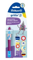 Griffix-2 komplekts "R" (zīmulis + grafīts), Sweet Berry cena un informācija | Kancelejas preces | 220.lv