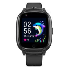 Garett Kids Twin 4G Black цена и информация | Смарт-часы (smartwatch) | 220.lv