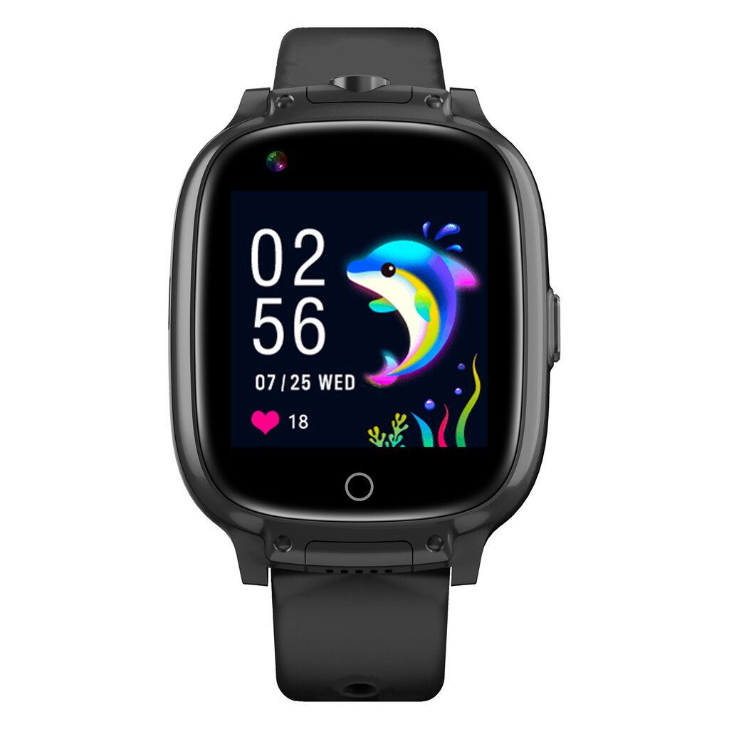 Garett Kids Twin 4G Black cena un informācija | Viedpulksteņi (smartwatch) | 220.lv