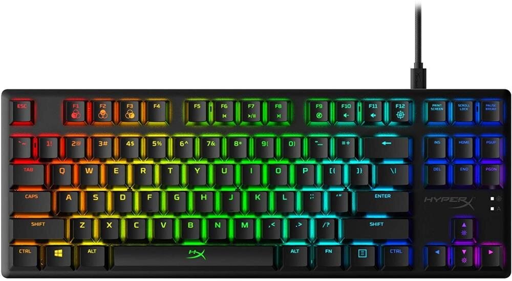 HyperX Alloy Origins Core HX-KB7AQX-US цена и информация | Klaviatūras | 220.lv