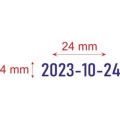 Datuma zīmogs 4820 (4mm) TRODAT cena un informācija | Kancelejas preces | 220.lv