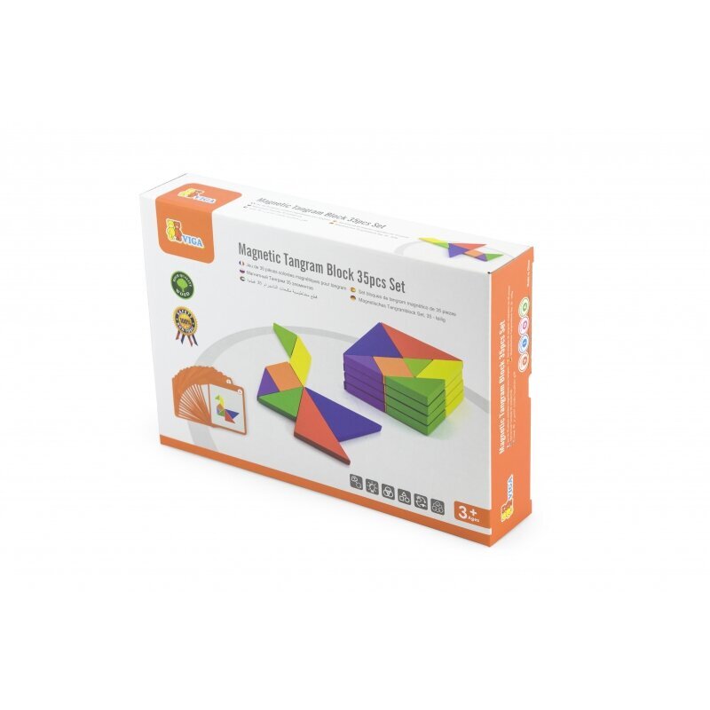 Krāsaina puzle - Viga, 35 daļās cena un informācija | Puzles, 3D puzles | 220.lv