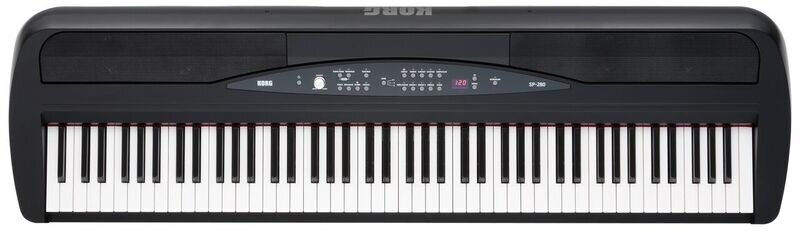 KORG SP-280 digitālās klavieres (Melnas) cena un informācija | Taustiņinstrumenti | 220.lv