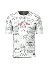 Летняя футболка Ride a Bike - White цена и информация | Мужские футболки | 220.lv