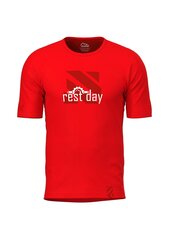 Vasaras T-krekls Rest Day - Red Casual cena un informācija | Vīriešu T-krekli | 220.lv