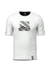 Летняя футболка Rest Day - White Casual цена и информация | Мужские футболки | 220.lv
