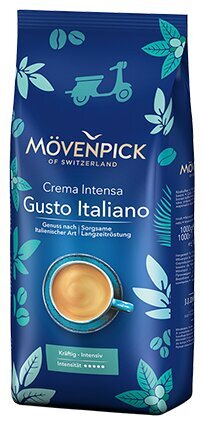 Kafijas pupiņas MÖVENPICK Italiano 1kg cena un informācija | Kafija, kakao | 220.lv