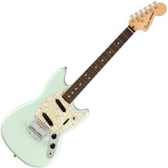Fender American Performer Mustang RF elektriskā ģitāra (Satin sonic blue) cena un informācija | Ģitāras | 220.lv