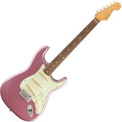 Fender Vintera &apos;60s Stratocaster Modified PFF elektriskā ģitāra (Burgundy mist metallic) цена и информация | Гитары | 220.lv