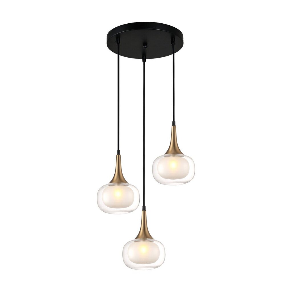 Piekaramā lampa PND-99709-3A-BRO-CL cena un informācija | Piekaramās lampas | 220.lv