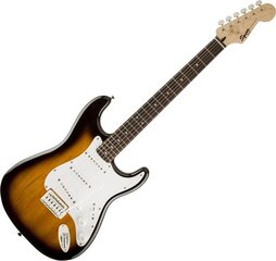 Fender Squier Bullet Stratocaster LF elektriskā ģitāra (Brown Sunburst) cena un informācija | Ģitāras | 220.lv